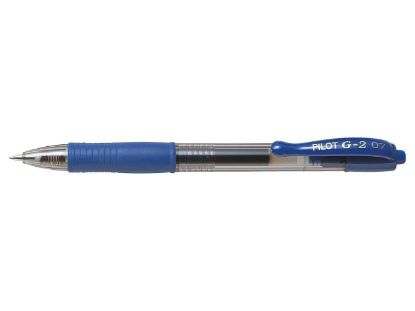 Εικόνα της Pilot Pen G2 07 Gel Blue - Πακέτο των 12