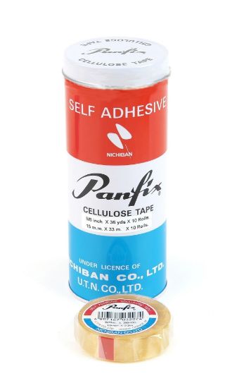 Εικόνα της Panfix Κολλητική Ταινία 15mm x 33m- Πακέτο των 10